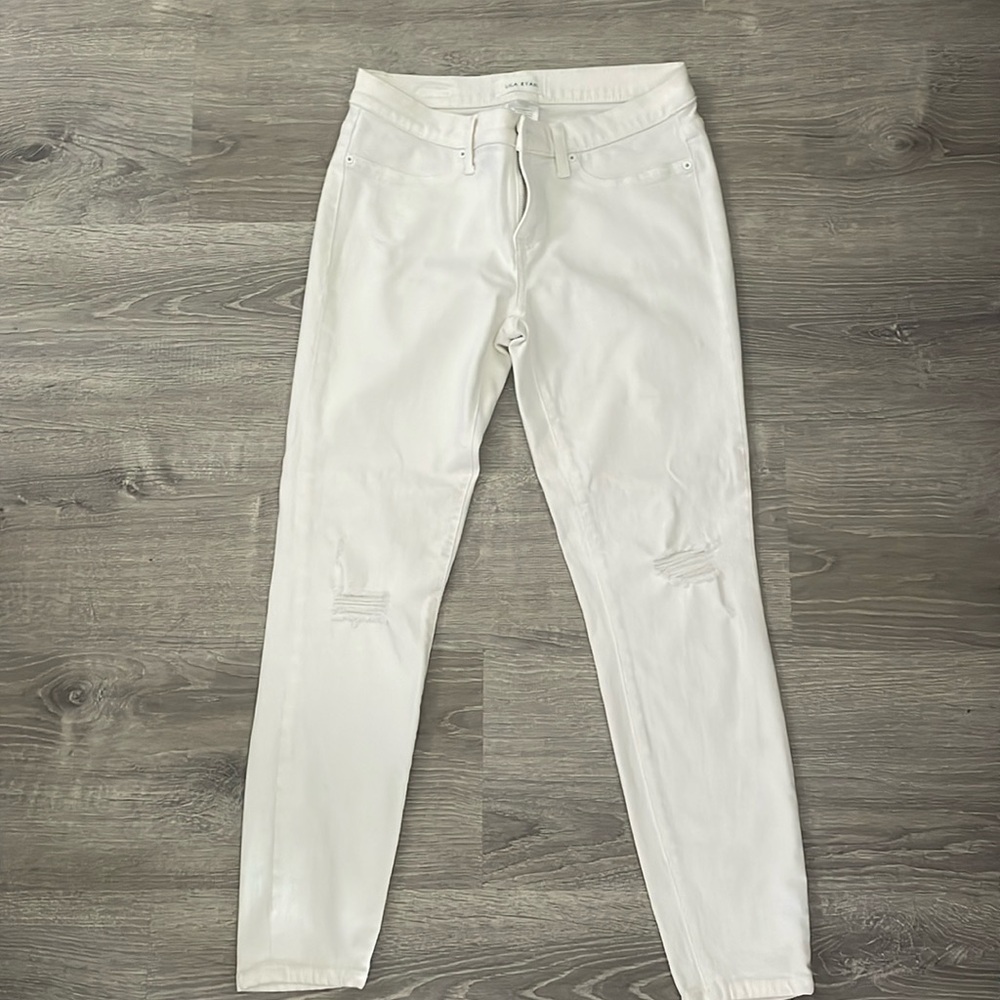 White jeans